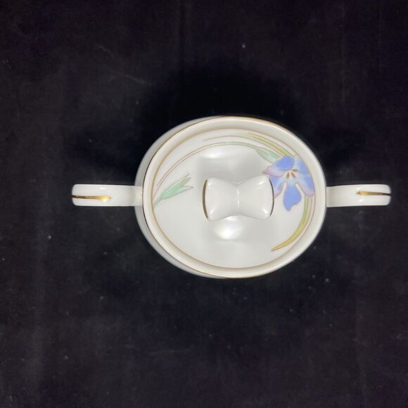 Vintage Charisma Black By Mikasa Cream And Sugar Set - Picture 14 of 16